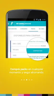 Mi Cuenta Personal android App screenshot 2